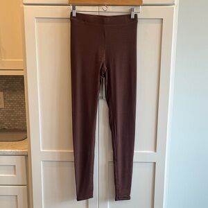 Naked Wardrobe Women’s Leggings in Chocolate